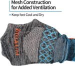 BIOAUM Men's Athletic Socks Size 10-13 - 6 Pairs Cotton Quarter Socks for Running, Workout, Work - Image 6