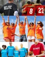 Custom Long Sleeve Premium T Shirts Add Your Own Text for Men & Women Unisex Cotton - Image 5