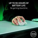 Razer Viper V3 Pro Wireless Esports Gaming Mouse: Symmetrical - 55g Lightweight - 8K Polling - 35K DPI Optical Sensor - Gen3 Optical Switches - 8 Programmable Buttons - 95 Hr Battery - White - Image 7