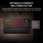 Corsair Vanguard 96 Wired Mechanical Gaming Keyboard – 96% Layout, MLX Plasma Linear Switches, 8000Hz Polling, LCD Display, Virtual Stream Deck, G-Keys, SOCD Flashtap, QWERTY US – Black - Image 5