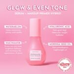 Glow Recipe Watermelon Niacinamide Dew Drops - Brightening, Plumping Hydrating Face Serum, Makeup Primer + Liquid Highlighter with Hyaluronic Acid - Dewy & Glowing Korean Skin Care (40ml) - Image 3