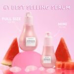 Glow Recipe Watermelon Niacinamide Dew Drops - Brightening, Plumping Hydrating Face Serum, Makeup Primer + Liquid Highlighter with Hyaluronic Acid - Dewy & Glowing Korean Skin Care (40ml) - Image 7