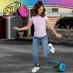 Just Play Skip It Retro Outdoor Toy, Light Up Ball and Digital Counter, Blue, Soft Foam Padded Ankle Ring, 31-inch Long, Screen Free Play, Toys for Kids Ages 5 Up - Image 6