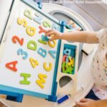 Melissa & Doug Deluxe Magnetic Letters and Numbers Set – 89 Wooden Alphabet Magnets & Numbers, Educational Learning Toys for Preschool Kids Ages 3+ - Image 4