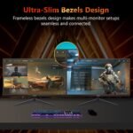 Z-Edge 24.5 inch 240Hz 165Hz 144Hz Gaming Monitor, FHD 1080p, MPRT 1ms, VA Monitor Gaming, 350nits, 16.7M Colors, 5000:1 Contrast, UG25I Frameless Bezel, DP x1, HDMI x2 - Image 6