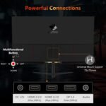 Z-Edge 24.5 inch 240Hz 165Hz 144Hz Gaming Monitor, FHD 1080p, MPRT 1ms, VA Monitor Gaming, 350nits, 16.7M Colors, 5000:1 Contrast, UG25I Frameless Bezel, DP x1, HDMI x2 - Image 7