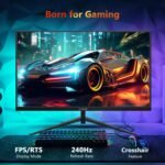 Z-Edge 24.5 inch 240Hz 165Hz 144Hz Gaming Monitor, FHD 1080p, MPRT 1ms, VA Monitor Gaming, 350nits, 16.7M Colors, 5000:1 Contrast, UG25I Frameless Bezel, DP x1, HDMI x2 - Image 8