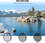 Neewer Brand 58mm UV CPL FLD Filter Kit & ND Set for Canon Rebel, EOS Cameras - Image 3