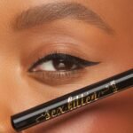 Tarte Sex Kitten Liquid Liner – Black Full Size Liquid Eyeliner Pen with Castor Oil for Bold, Nourished Lashes, Waterproof, All-Day Wear, Easy to Apply, Vegan & Cruelty Free - Image 3