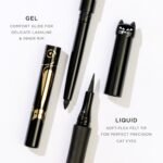 Tarte Sex Kitten Liquid Liner – Black Full Size Liquid Eyeliner Pen with Castor Oil for Bold, Nourished Lashes, Waterproof, All-Day Wear, Easy to Apply, Vegan & Cruelty Free - Image 6