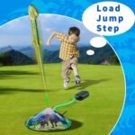 Dinosaur Toy Rocket Launcher for Kids - Launch Up to 100 Ft, 4 Rockets, Outdoor Outside Toys for Kids, Dinosaur Toys, Birthday Gifts for 3 4 5 6 7 8-12 Year Old Boys Girls - Image 5