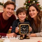 YOUKI Retro Steampunk Style Robot Table Clock,Industrial Style Desk and Shelf Clocks,Decorative Battery Operated,Silent Non-Ticking Clock for Office, Living Room or Bedroom - Image 4