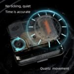 YOUKI Retro Steampunk Style Robot Table Clock,Industrial Style Desk and Shelf Clocks,Decorative Battery Operated,Silent Non-Ticking Clock for Office, Living Room or Bedroom - Image 8