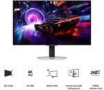 SAMSUNG 32” Odyssey QD-OLED G8 (G81SF), 4K, 240Hz, Gaming Monitor, 0.03ms Response Time, DisplayHDR True Black 400, AMD FreeSync™ Premium Pro, G-Sync Compatibile, 3 Yr Warranty, LS32FG810SNXZA, 2025 - Image 3