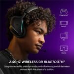Corsair Void v2 Wireless Gaming Headset with Bluetooth for PC, PS5, PS4, Switch, Mobile – Dolby Atmos, 70 Hr Battery, Dual Wireless, Lightweight, Fast Charging – Carbon - Image 5