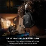 Corsair Void v2 Wireless Gaming Headset with Bluetooth for PC, PS5, PS4, Switch, Mobile – Dolby Atmos, 70 Hr Battery, Dual Wireless, Lightweight, Fast Charging – Carbon - Image 7