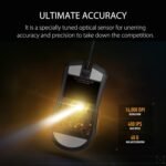 ASUS TUF Gaming M4 Air Lightweight Gaming Mouse | 16,000 dpi sensor, Programmable Buttons, 47g Ultralight Air Shell, IPX6 Water Resistance, TUF Gaming Paracord and Low Friction PTFE Feet, Black - Image 6