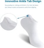 Irisbear Women's Ankle Socks - 6 Pairs Low Cut Tab & No Show Athletics Sports Running - Image 4