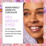 Winky Lux Peeper Perfect Under Eye Concealer, Makeup & Eye Brightener, Full Coverage Concealer for Dark Circles, Color Corrector & Eye Primer, With Collagen, Hyaluronic Acid & Vitamin E (Fair) - Image 3