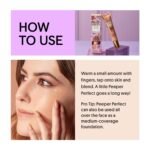 Winky Lux Peeper Perfect Under Eye Concealer, Makeup & Eye Brightener, Full Coverage Concealer for Dark Circles, Color Corrector & Eye Primer, With Collagen, Hyaluronic Acid & Vitamin E (Fair) - Image 8