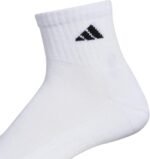 adidas Men's Ankle Socks, Athletic Cushioned Quarter Fit, 6-Pack, Durable, Comfortable, Cooling, with Compression - Image 4