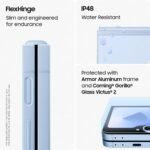 SAMSUNG Galaxy Z Flip 6 AI Cell Phone, 256GB Unlocked Android Smartphone, FlexCam, Photo Assist, Camcorder Mode, Live Interpreter, Foldable Design, 2024, US 1 Yr Manufacturer Warranty, Mint (Renewed) - Image 5