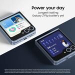 SAMSUNG Galaxy Z Flip 6 AI Cell Phone, 256GB Unlocked Android Smartphone, FlexCam, Photo Assist, Camcorder Mode, Live Interpreter, Foldable Design, 2024, US 1 Yr Manufacturer Warranty, Mint (Renewed) - Image 7