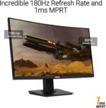 ASUS TUF Gaming 24” (23.6 inch viewable) Curved Monitor (VG24VQER) – FHD, 180Hz, 1ms, DCI-P3 90%, Extreme Low Motion Blur Sync, FreeSync, Shadow Boost, Eye Care, DisplayWidget Center, 3yr Warranty - Image 4