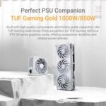 ASUS TUF Gaming GeForce RTX ™ 5070 Ti 16GB GDDR7 White OC Edition Gaming Graphics Card (PCIe® 5.0, HDMI®/DP 2.1, 3.125-slot, Military-Grade Components, Protective PCB Coating, axial-tech Fans) - Image 6