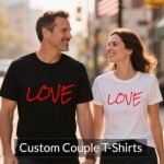 Personalized Custom T Shirts for Women Men T-Shirt Front Back Add Your Own Design with Image Text Logo - Image 5