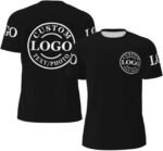 Custom T Shirts for Men Custom Tshirts Design with Text Logo Image Personalized Tshirt Customized T Shirt Front Back - Image 2