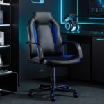Ergonomic Computer Gaming Chair Home Office Racing Executive Video Task Desk PU Leather for Adults Teens Kids Gamer - Image 3