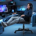 Ergonomic Computer Gaming Chair Home Office Racing Executive Video Task Desk PU Leather for Adults Teens Kids Gamer - Image 4