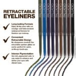 Palladio Retractable Waterproof Eyeliner, Eggplant, Creamy, Slip Twist Up Pencil Eye Liner, Smudge Proof Long Lasting Application, No Sharpener Required - Image 5