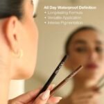 Palladio Retractable Waterproof Eyeliner, Eggplant, Creamy, Slip Twist Up Pencil Eye Liner, Smudge Proof Long Lasting Application, No Sharpener Required - Image 7