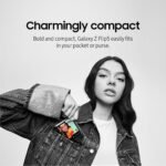 SAMSUNG Galaxy Z Flip5 AI Cell Phone, 256GB Unlocked Android Smartphone, Compact Foldable Design, One-Hand Control, Best Selfies, Large Cover Screen, Hands-Free Use, Rugged, US Version,2023,Graphite - Image 7