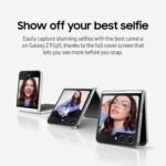SAMSUNG Galaxy Z Flip5 AI Cell Phone, 256GB Unlocked Android Smartphone, Compact Foldable Design, One-Hand Control, Best Selfies, Large Cover Screen, Hands-Free Use, Rugged, US Version,2023,Graphite - Image 9