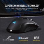 Corsair IRONCLAW RGB Wireless FPS/MOBA Gaming Mouse – 18,000 DPI – 10 Programmable Buttons – Designed for Large Hands – iCUE Compatible – PC, Mac, PS5, PS4, Xbox – Black - Image 4