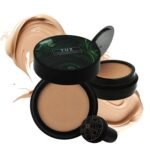 2024 New Mushroom Head Air Cushion CC cream,Air Cushion beauty Waterproof BB Cream Foundation,Face Makeup Base Full Coverage Long Lasting Matte Concealer CC Cream(Natural) - Image 2