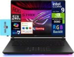 ASUS ROG Strix AI Gaming Laptop 16.0" 240Hz Mini LED WQXGA Display (Intel Ultra 9-275HX, GeForce RTX 5080 16GB, 64GB DDR5, 8TB PCIe SSD, Win 11 Pro) w/MS 365 Personal, DKZ USB Port Expander - Image 2