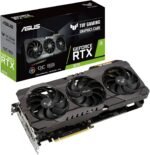 ASUS TUF Gaming NVIDIA GeForce RTX 3070 OC Edition Graphics Card- PCIe 4.0, 8GB GDDR6, HDMI 2.1 , DisplayPort 1.4a, Dual Ball Fan Bearings (Renewed) - Image 2