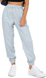 AUTOMET Women's Cinch Bottom Sweatpants Athletic Joggers Lounge Pants with Pockets - Image 2