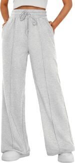 AUTOMET Womens Wide Leg Sweatpants Baggy Lounge Travel Pants Fall Fashion Outfits 2025 Winter Clothes Joggers - Image 2