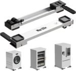Appliance Rollers Heavy Duty,Newest Extendable Appliance Sliders,Liftable Washing Machine Base,Easily Move Washer and Dryer Machines,Refrigerators,Furniture-White - Image 2