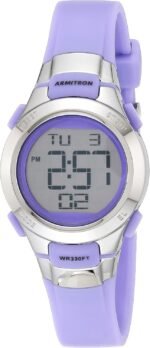 Armitron Sport Women's Digital Chronograph Resin Strap Watch, 45/7012 - Image 2