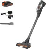 BLACK+DECKER POWERSERIES 20V MAX Cordless Stick Vacuum Cleaner, Household Vacuum Cleaners for Hardwood Floors and Carpet, LED Lights, Detachable, Anti-Tangle, Lightweight, Bagless (BHFEA18D1) - Image 2