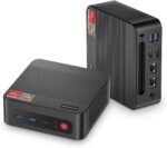 BOSGAME P4 Light Gaming Mini PC, Ryzen 7 5825U, 32GB RAM 1TB SSD, 11 Pro Triple 4K 60HZ Displays Desktop Computers, Support PS3 Emulator Micro PC, HDMI+DP+Type-C, WiFi 6E, BT5.2, Dual 2.5GbE LAN - Image 2