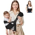 Baby Carrier Newborn to Toddler,Adjustable & Lightweight Baby Sling Carrier,Toddler Carrier 25-60 lbs,Ideal for Home,Shopping,and Travel - Image 2
