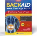 Backaid Heat Therapy Patch, Air-Activated Therapeutic Heat, Wide for Lower Back and Hip Pain Relief, 6 Count - Image 2