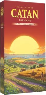 CATAN 5-6 Player Board Game Expansion (6th Edition) Add More Players to Your Adventure, Ages 10+, 3-6 Players, 60-90 Minute Playtime - Image 2